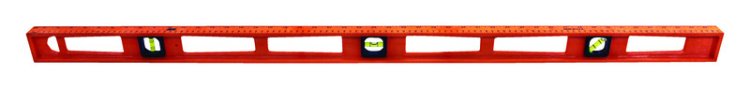 48 in. Plastic I-Beam Level 3 vial