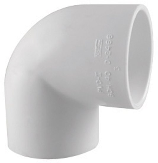 1-1/2 in. SxS Elbow 90 PVC