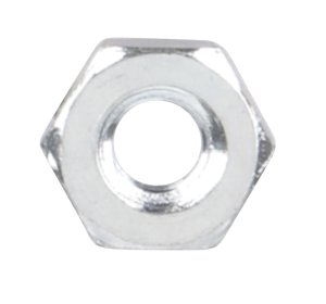 10 in. Zinc-Plated Steel SAE Screw Nut 100 pk