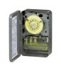 Indoor 24 Hour Dial Timer 120 volt Gray