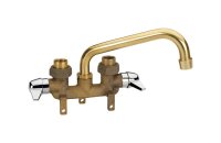 Tray Rough Brass Two Handle Laundry Faucet 3.38 in.