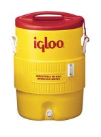 Industrial Water Cooler 10 gal. Red/Yellow
