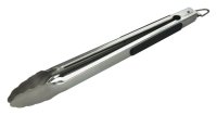 Stainless Steel Black/Silver Grill Tongs