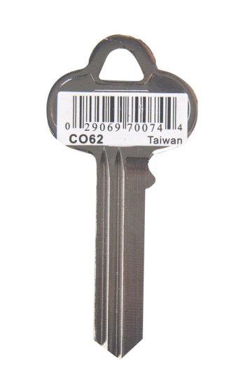 Home House/Padlock Key Blank CO62 Single sided For Cobin R