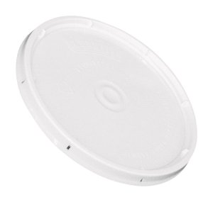 White 2 gal. Plastic Bucket Lid