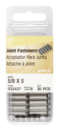 5/8 in. Joint Galvanized Steel Joint Fastener Joint