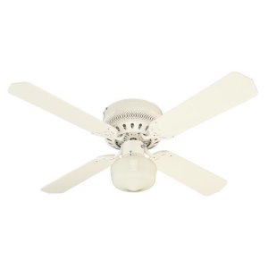 42 in. White LED Indoor Ceiling Fan