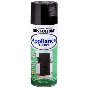 Specialty Gloss Black Oil-Based Appliance Epoxy 12 oz