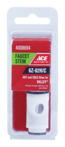 Hot and Cold 6Z-82H/C Faucet Stem For US Brass/Valley/Aquali