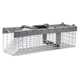 (image for) Small Live Catch Cage Trap For Chipmunks/Squirrels/Weasels 1 pk
