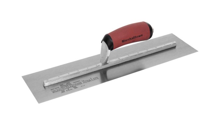 4 in. W Spring Steel Finishing Trowel