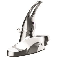 4 in. Single-Handle Bathroom Faucet Chrome with Pop Up