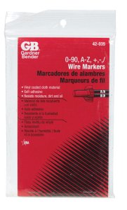 Wire Marker 6 pk