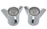 Sayco Chrome Tub and Shower Faucet Handles Pair