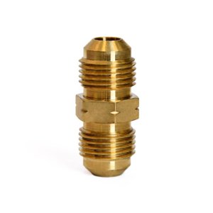 (image for)  3/8 in. Flare X 3/8 in. D Flare Yellow Brass Union
