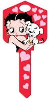 Betty Boop Pals Forever House Key Blank 66/97 KW1/KW10 S