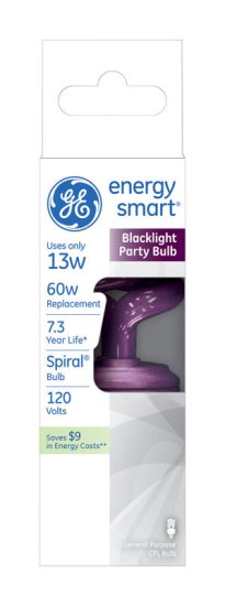 GE Energy Smart 13 watts T3 4.9 in. L CFL Bulb Cool White Decora