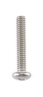 No. 1/4-20 x 1-1/2 in. L Phillips Flat Head Stainless St