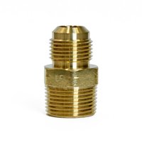 (image for)  5/8 in. Flare X 3/4 in. D Male Brass Adapter