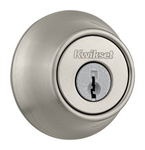 Kwikset Satin Nickel Metal Double Cylinder Deadbolt