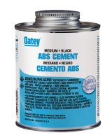 Black Cement For ABS 8 oz.