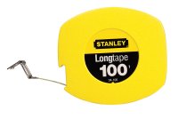 100 ft. L x 0.38 in. W Long Tape Measure Yellow 1 pk