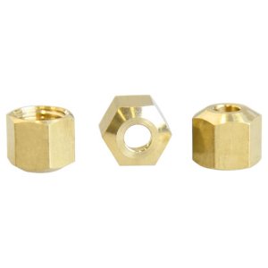 (image for)  3/16 in. Compression X 3/16 in. D Compression Brass Nut