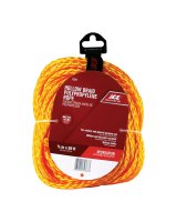 3/8 in. Dia. x 50 ft. L Gold Braided Poly Rope