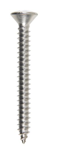 No. 12 x 2 in. L Phillips Oval Head Stainless Steel Shee