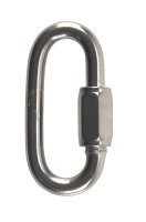 Polished Stainless Steel Quick Link 1540 lb. 3 in