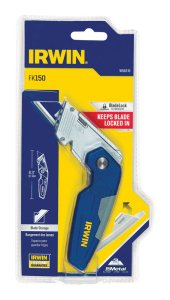 FK150 Folding 6.3 in. Lockback Utility Knife Blue 1 pc.