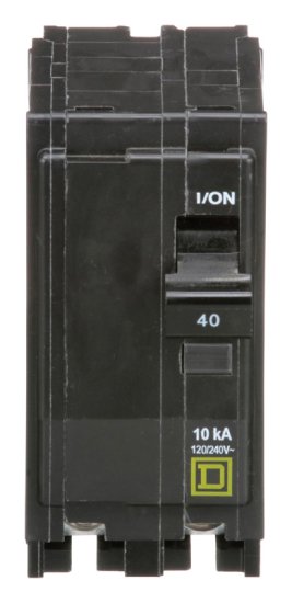 QO 40 amps Plug In 2-Pole Circuit Breaker