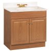 (image for) Oak Vanity Combo 30 in. x 31 in. x 18 in.