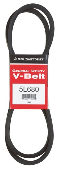 General Utility V-Belt 0.63 in. W x 68 in. L