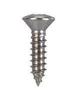 No. 10 x 3/4 in. L Phillips Oval Head Stainless Steel Sh