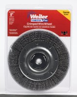 Vortec Pro 8 in. Crimped Wire Wheel Brush Carbon Steel 40