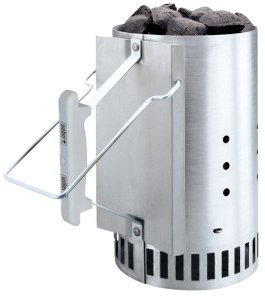 Rapidfire Aluminum Silver Chimney Starter