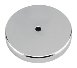 .283 in. Ceramic Round Base Magnet 16 lb. pull