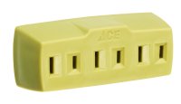 Polarized 3 outlets Adapter 1 pk