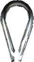Galvanized Zinc Wire Rope Thimble 1/4 in. L