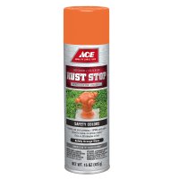 Rust Stop Gloss Safety Orange Spray Paint 15 oz.