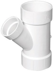 Schedule 40 3 in. Hub x 3 in. Dia. Hub PVC Reduci