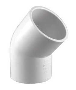 1-1/2 in. SxS Elbow 45 PVC