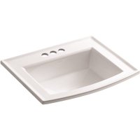 22-5/8 x 19-7/16 Drop-In Vitreous China Lavatory Sink