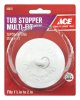 (image for) 1-1/2 to 2 in. Dia. White Rubber Tub Stopper