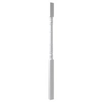 (image for) 8-Feet x 4-Inches Primed Pine Wood Round Porch post