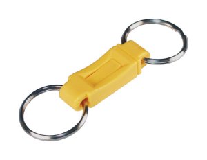 Metal/Plastic Assorted Valet Key Chain