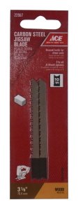 3-1/8 in. Carbon Steel U-Shank Jig Saw Blade 10 TPI 2 pk