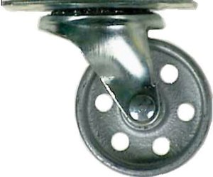 3 in. Dia. Swivel Cast Iron Caster 250 lb. 1 pk