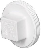 Schedule 40 6 in. MPT PVC Clean-Out Plug